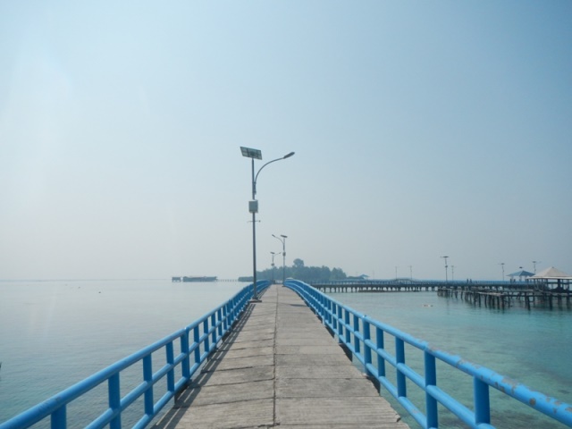 Jembatan cinta Pulau Tidung
