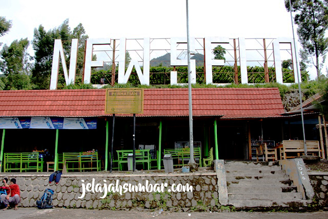 New Selo, titik awal pendakian Gunung Merapi